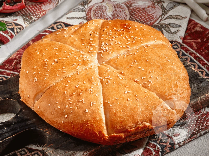 Лепёшка к шашлыку — хлеб от кафе «Рыжий Мастер», Красноярск